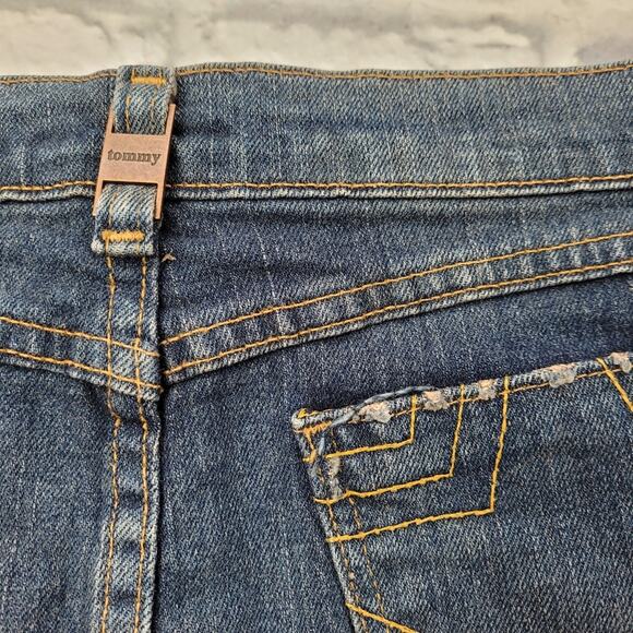 Y2k Tommy Hilfiger Denim Tulip Skirt size 3 - Picture 8 of 12